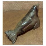 Seal Soapstone Figurine by Thorn of Canada