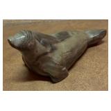 Seal Soapstone Figurine by Thorn of Canada