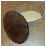 Three Decorative Boxes with Metal Tops