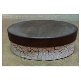 Three Decorative Boxes with Metal Tops