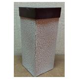 Three Decorative Boxes with Metal Tops