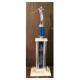 Two Vintage Golf Trophies