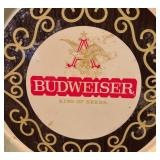 Vintage Budweiser King of Beers Resin Serving Tray