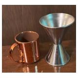 Vintage Ice Bucket, Stemware, Jiggers, Wine Opener, Bottle Stoppers and More!