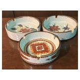 Three Vintage Ashtrays including Otagiri