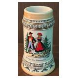 Four Fine Vintage Steins