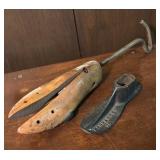 Vintage Finds including a Chalkboard, Shoe Forms, Oil / Ink Cans, Drill Bit Set, Educational Gyroscope and More!