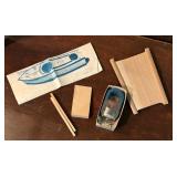 Vintage Constructo Motorboat Model Kit
