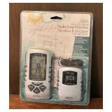 New Springfield Indoor/Outdoor Zone Precise Temp Wireless Weather Forecaster with Hygrometer and Banjo 006 Minnow Lure Set