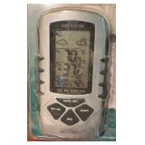 New Springfield Indoor/Outdoor Zone Precise Temp Wireless Weather Forecaster with Hygrometer and Banjo 006 Minnow Lure Set