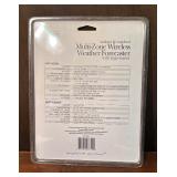 New Springfield Indoor/Outdoor Zone Precise Temp Wireless Weather Forecaster with Hygrometer and Banjo 006 Minnow Lure Set