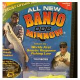 New Springfield Indoor/Outdoor Zone Precise Temp Wireless Weather Forecaster with Hygrometer and Banjo 006 Minnow Lure Set