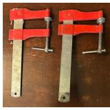 Assorted Metal Tool Clamps