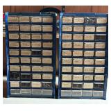 Two Organizers with Wood / Metal Screws, Rivets, Anchors and More!