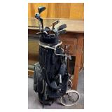 Golf Bag with Clubs by Lynx, Northwestern, Pistol Pete and More