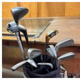 Golf Bag with Clubs by Lynx, Northwestern, Pistol Pete and More