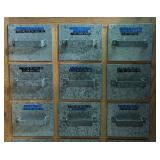 Multi Drawer Nail Cabinet Filled with a Variety of Many Kinds of Nails