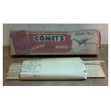 Vintage Monogram Republic Thunderjet, Airline and Comets Amazing Flying Model Airplane Model Kits