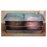 Galvanized Metal Organizer