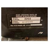 Pro-Tech Bandsaw Model: 3203 and Central Machinery Belt Disc Sander Model: 34951