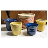 Five Pretty Planter Pots