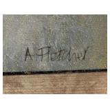 Beautiful Floral Print by A. Fletcher