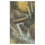 Stunning Scenic Bubbling Brook Original Art