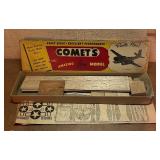 Vintage Comets Amazing Flying Airplane, Guillows Airplane and Guillows British Sopwith Camel Model Kits