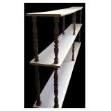 Vintage Three Tiered Shelving Unit