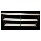 Vintage Three Tiered Shelving Unit