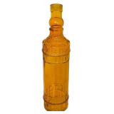 Gorgeous Decorative Colored Glass Bottles in Pink, Orange, Blue and Green