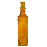 Gorgeous Decorative Colored Glass Bottles in Pink, Orange, Blue and Green