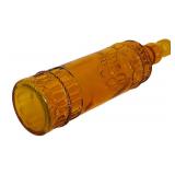 Gorgeous Decorative Colored Glass Bottles in Pink, Orange, Blue and Green