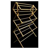 Vintage Foldable Wooden Queen Dryer Stand