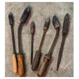 Collection of Antique Soldering Irons / Soldering Coppers