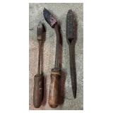 Collection of Antique Soldering Irons / Soldering Coppers