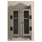 Lovely Grey Wall Cabinet