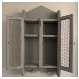 Lovely Grey Wall Cabinet