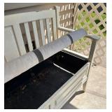 Pretty Patio Storage Bench