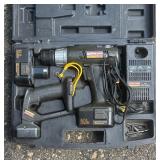 Craftsman Drill and Light Set with Charger and Batteries