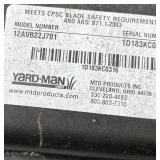 Yard Machine Lawnmower Model: 12AVB22J701
