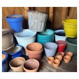 Variety of Planters, Pots and Baskets