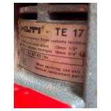 Hilti Rotary Hammer Model: TE 17