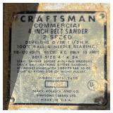 Craftsman Commercial 4 Inch Belt Sander Model: 315.22620