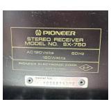 Pioneer Stereo Receiver Model: SX-750
