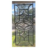 Leaded Glass Decorative Panel