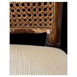 Vintage Dixie Tahiti Dining Table with Six Chairs