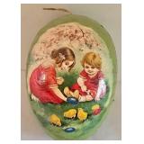 Vintage Cardboard Paper Mache Easter Set
