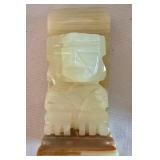 Pair of Onyx Aztec Style Bookends