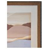 Fabric Media Framed Wall Art